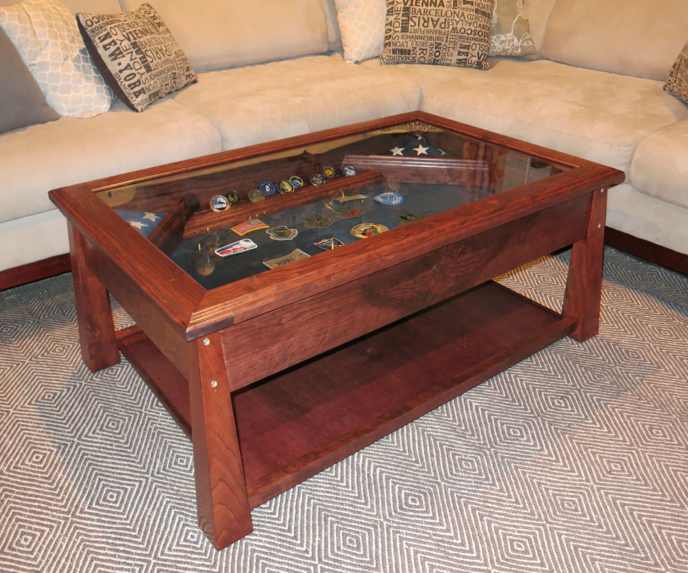 Packable Shadow Table to Survive UPS