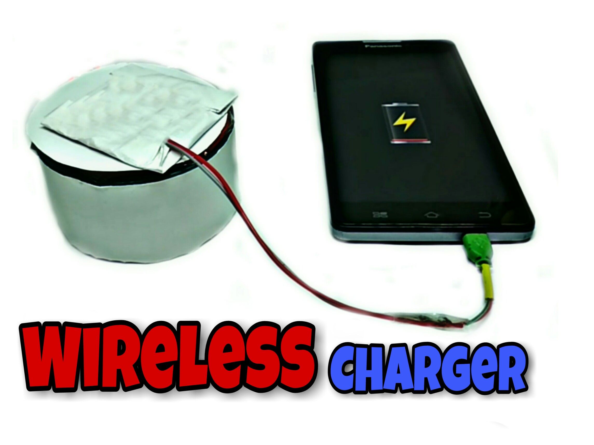 Wireless Charger for Any Mobile Easy Simple BD135 9 Steps