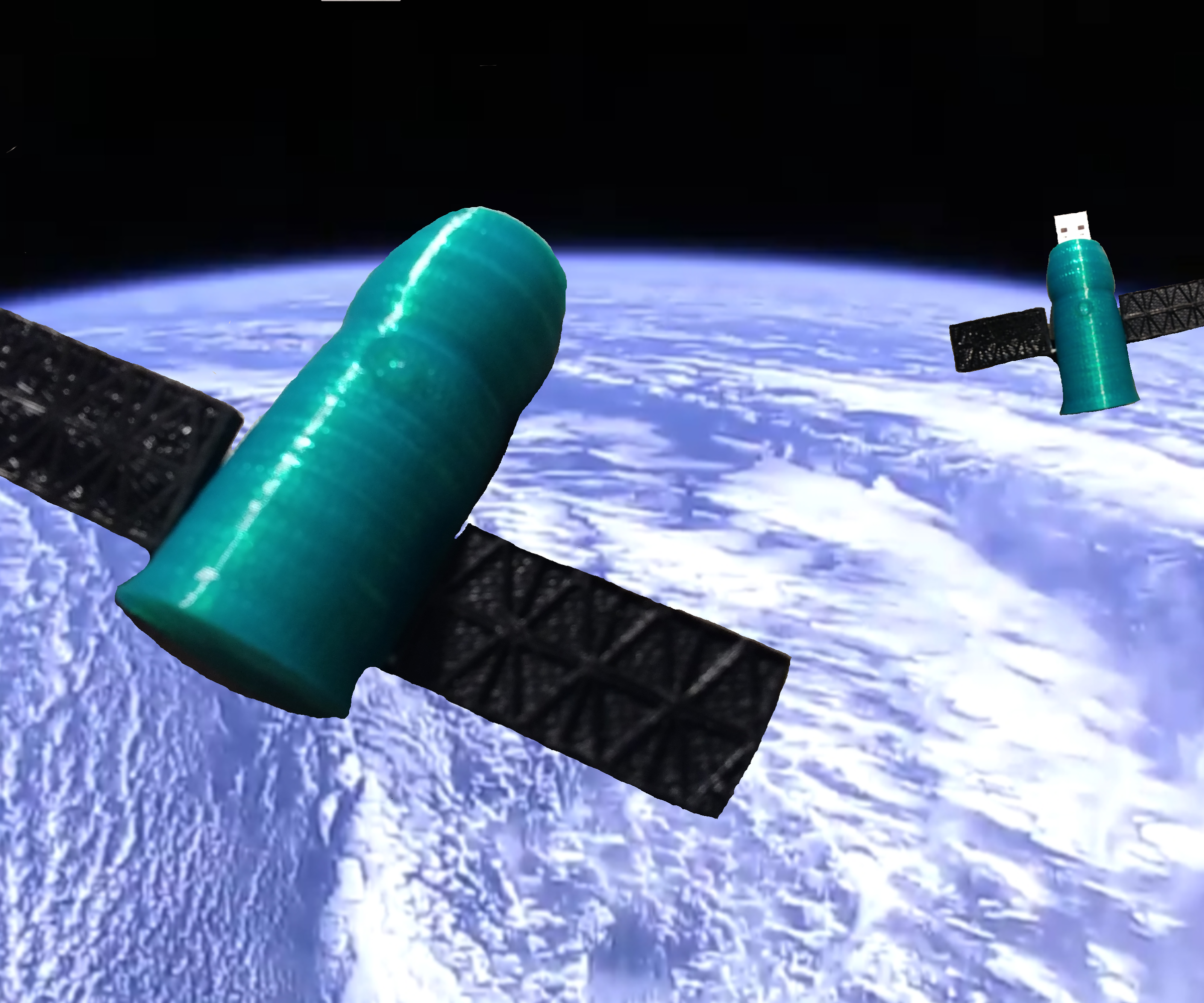 Space Dock Flash Drives