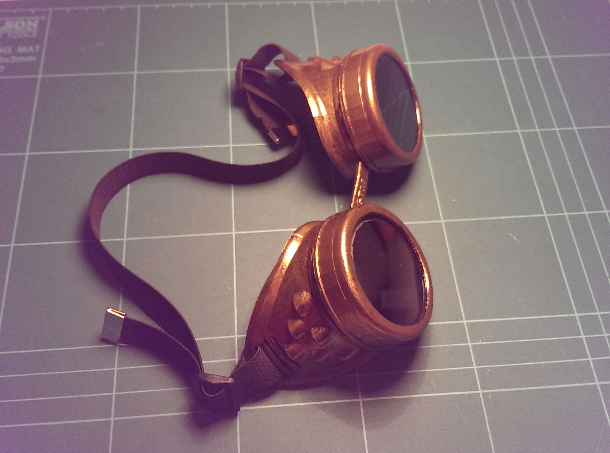 Steampunk'd Goggles