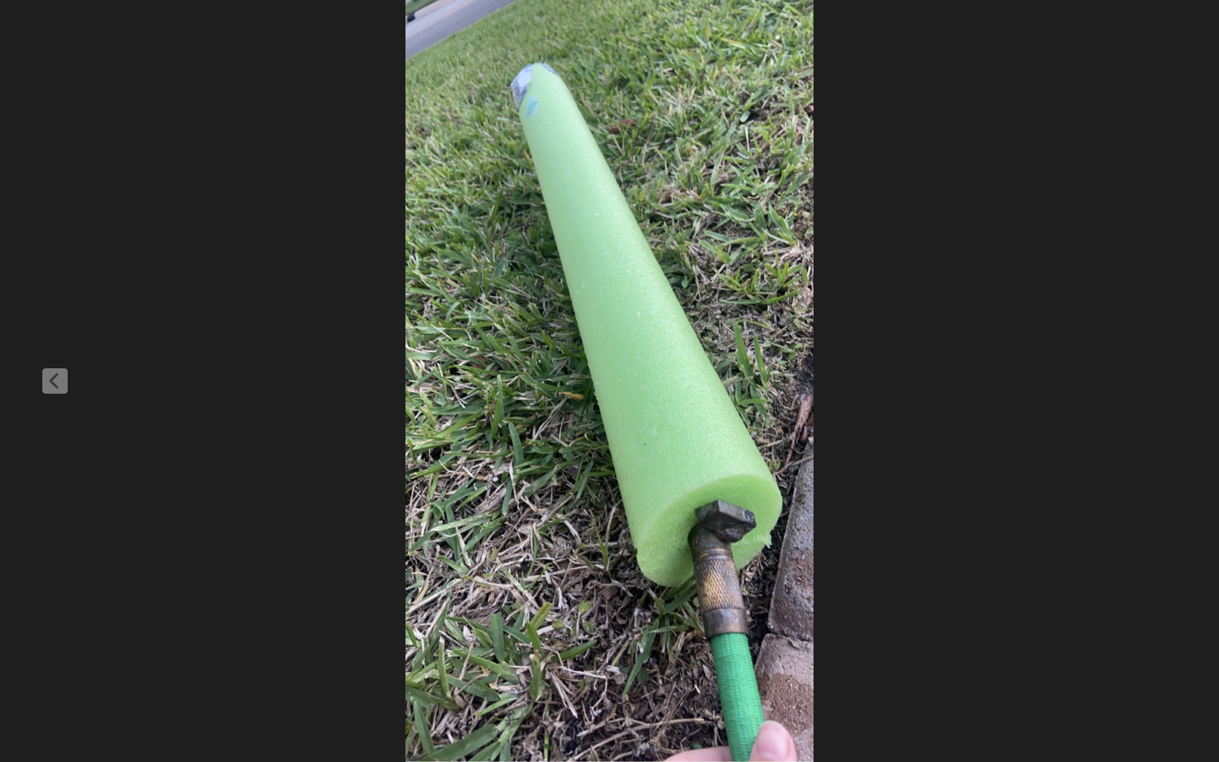 Pool Noodle "sprinkler" 3 Steps Instructables