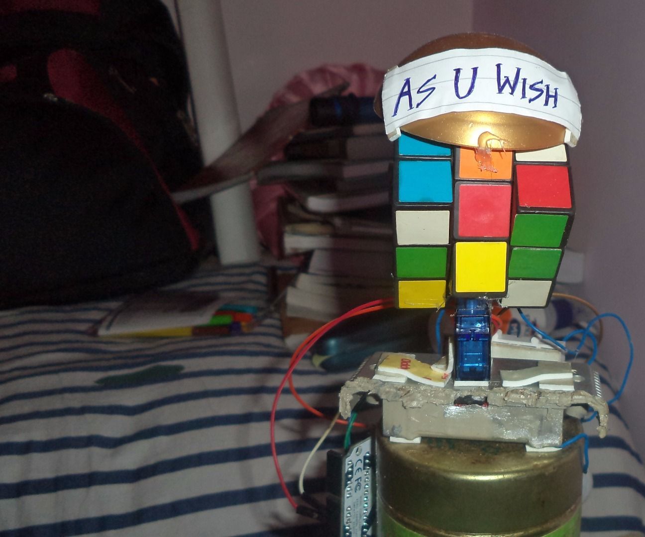 NEED a PARTNER FOR MY ROBOT---Responding Head- Arduino (WITHOUT 3D PRINTER) 