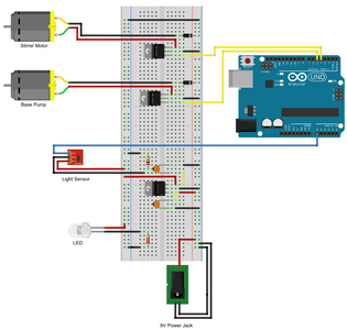 Let's Build Something: Here's the Arduino Circuit.