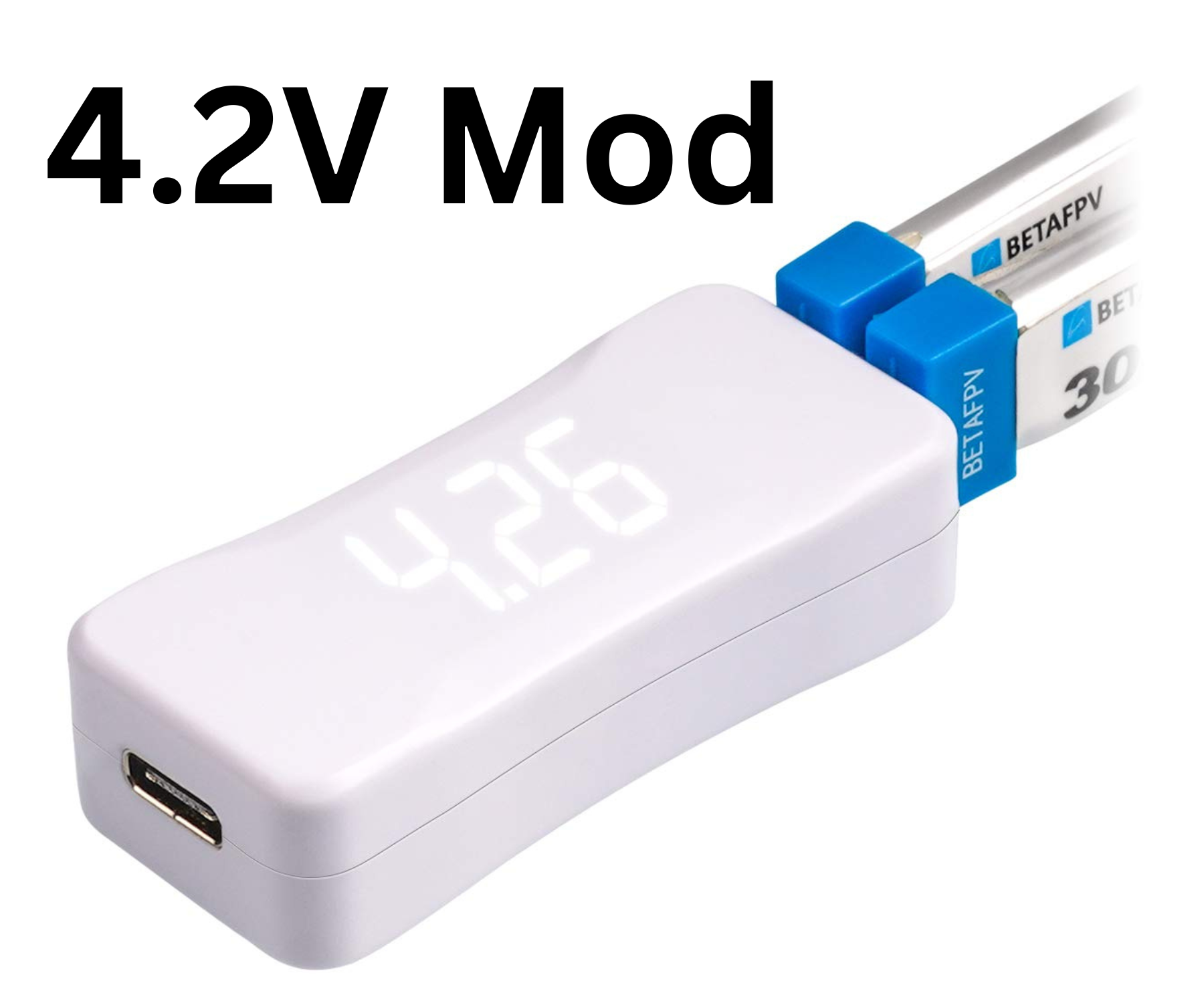 BETAFPV 1S BT2.0 Battery Charger 4.2V Mod