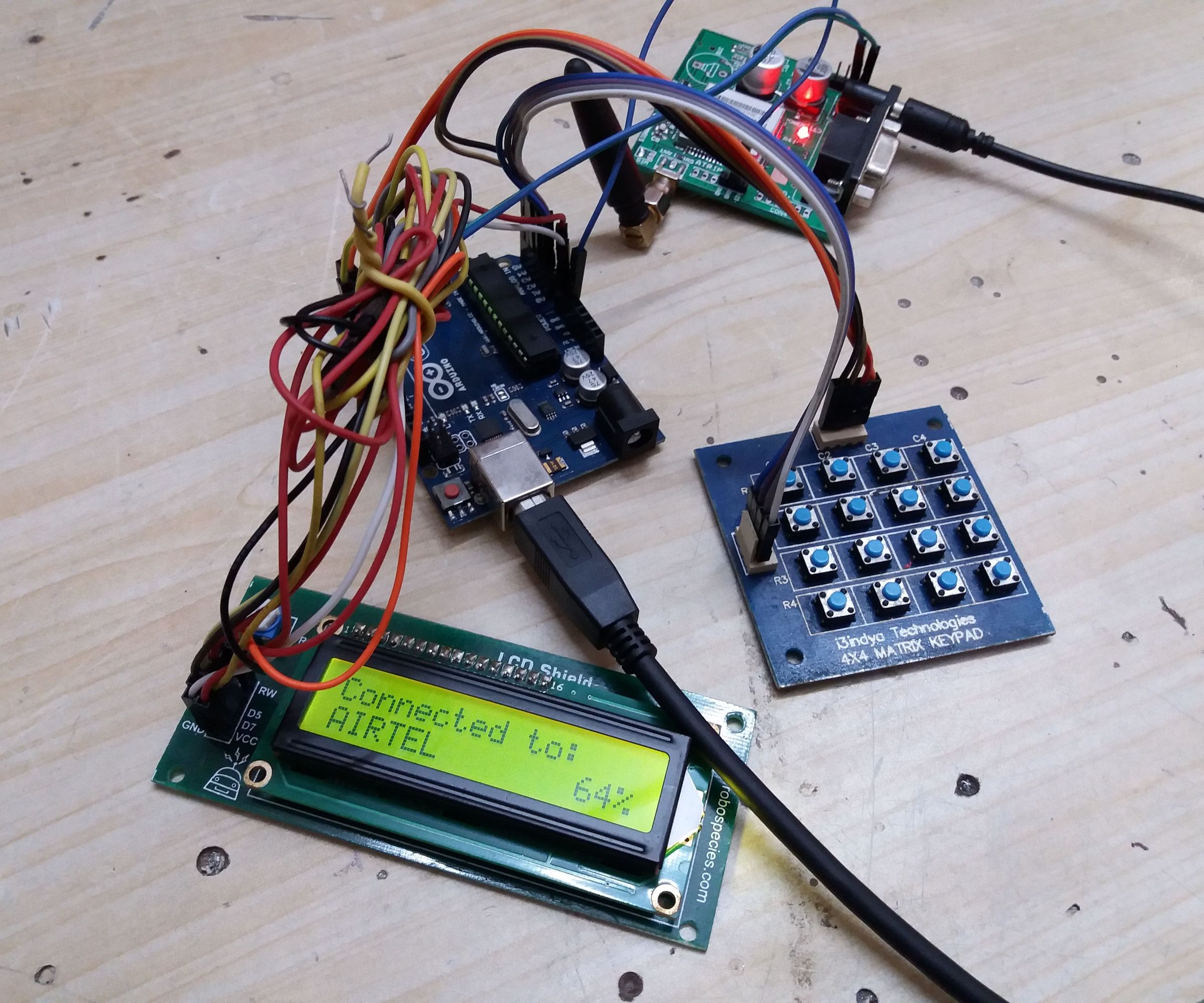 Basic Phone Using GSM and Arduino