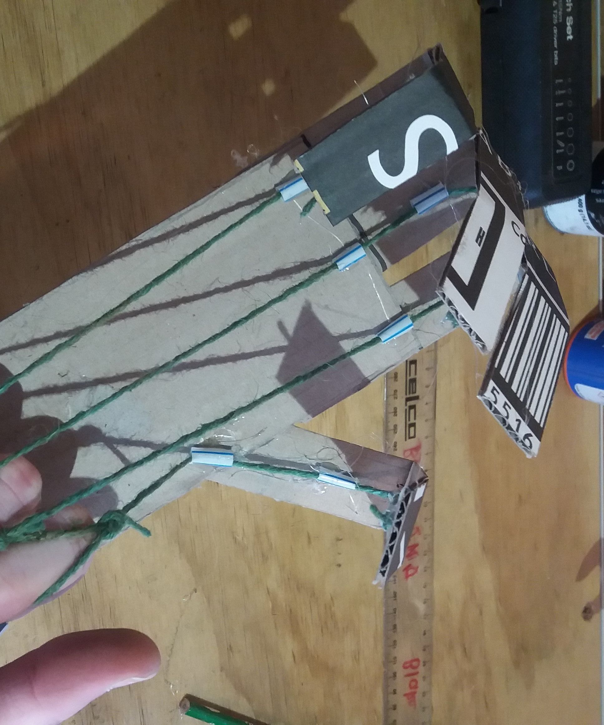 Cardboard Robot Hand (prototype)