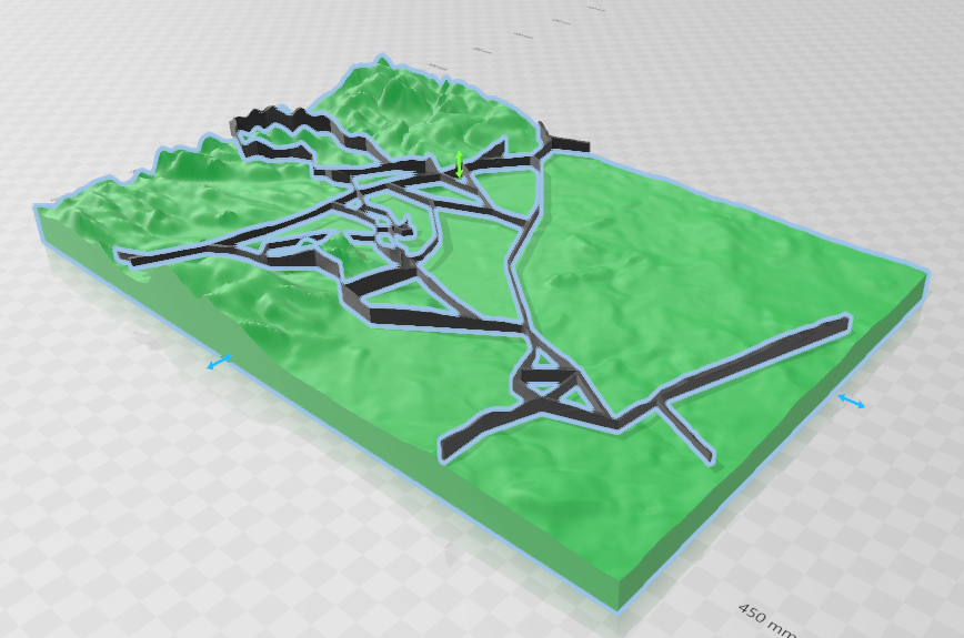 Making a 3D Printable 3D Map With Roads and Features : 16 Steps (with ...