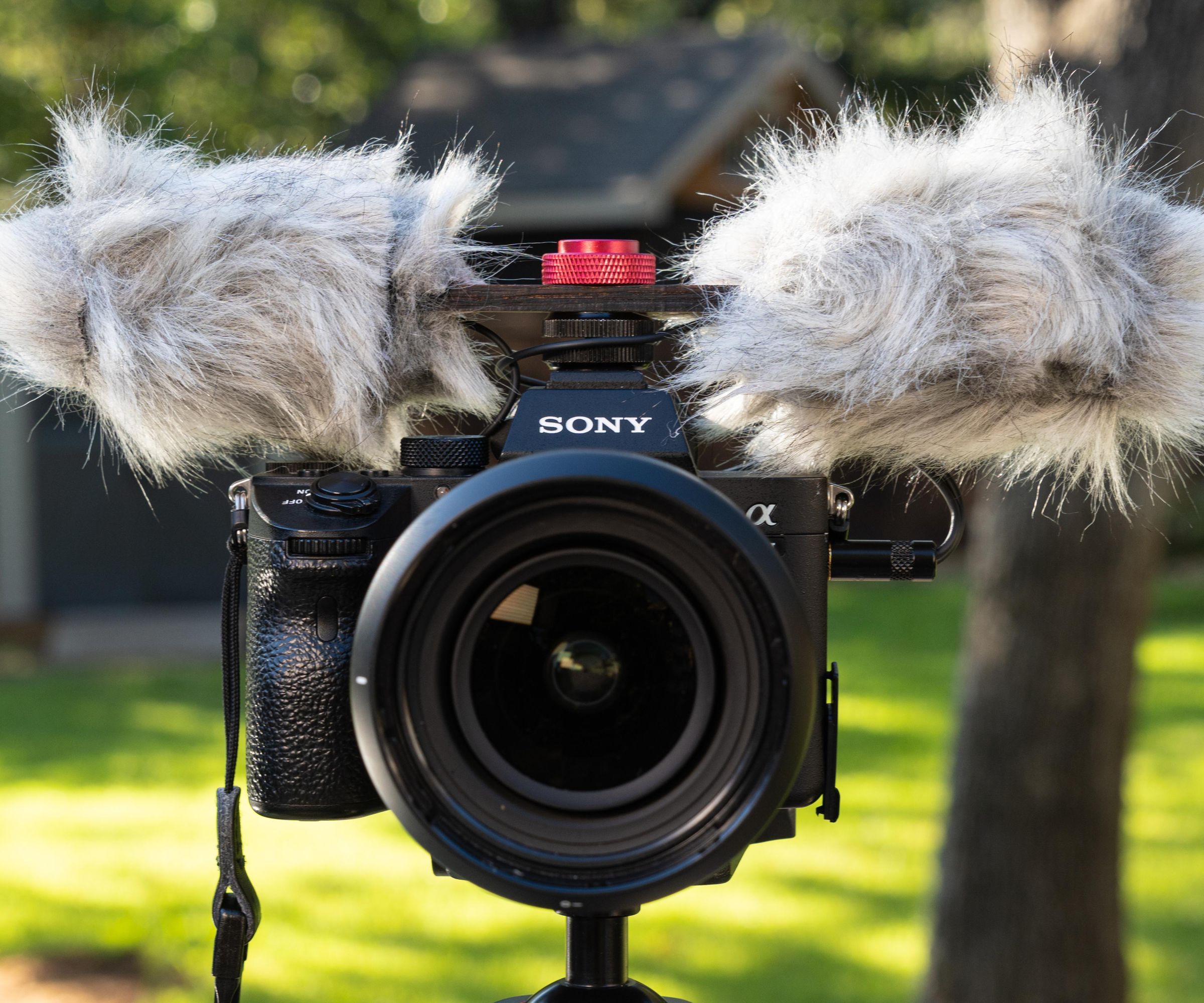 Camera Mount ORTF Stereo Microphone 