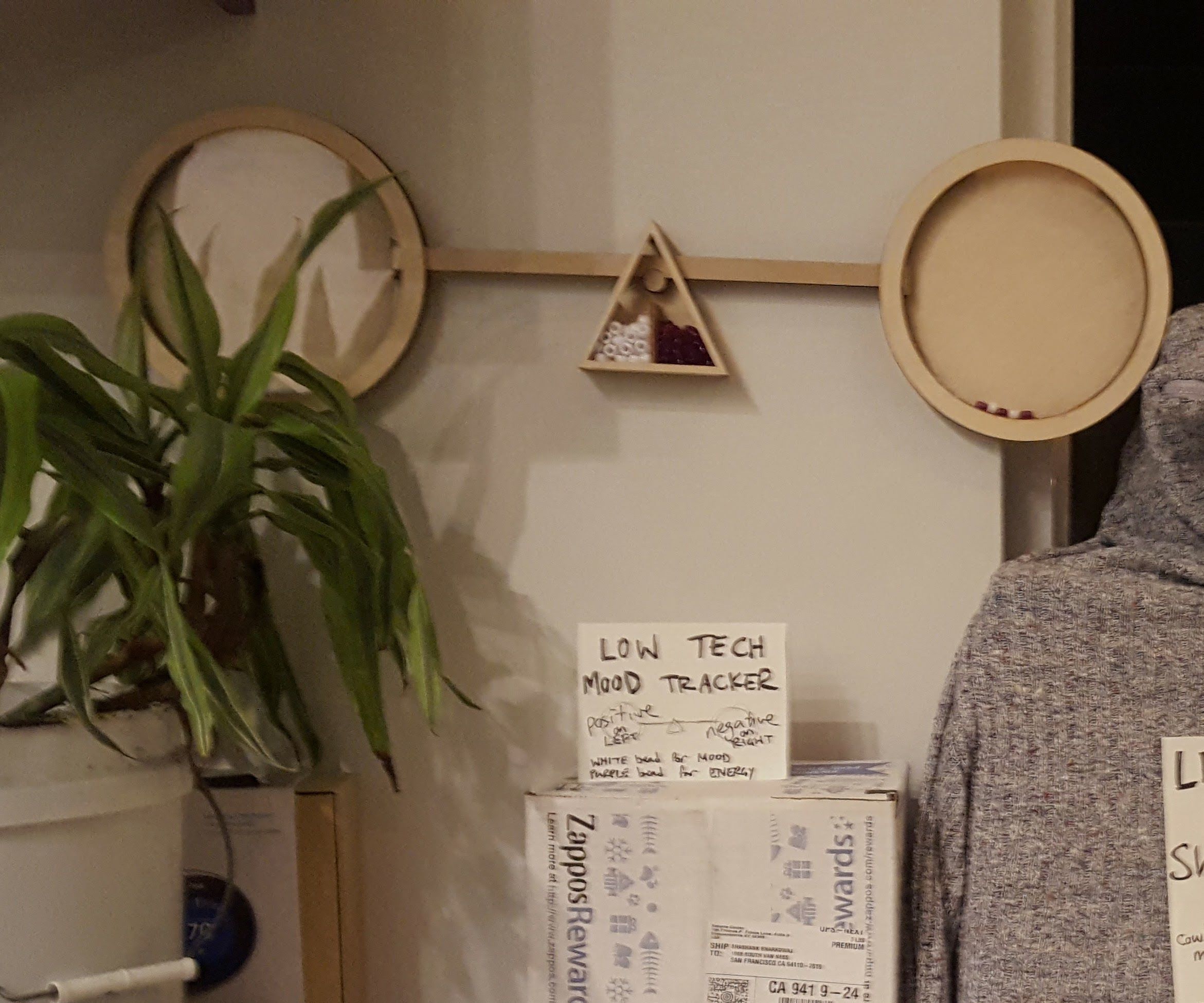 Laser Cut Low Tech Mood Tracker