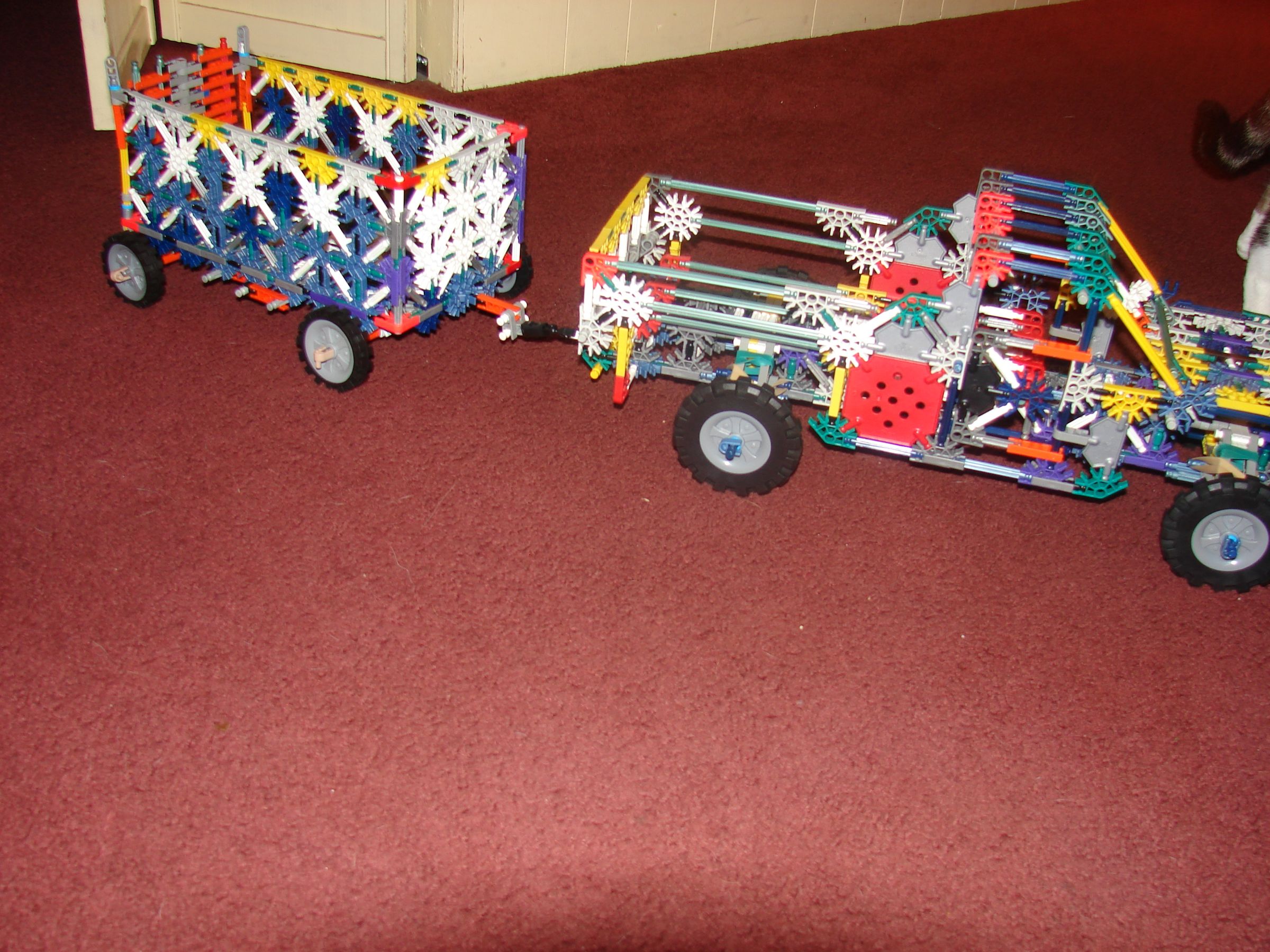 mod to knex suspension pickup truck