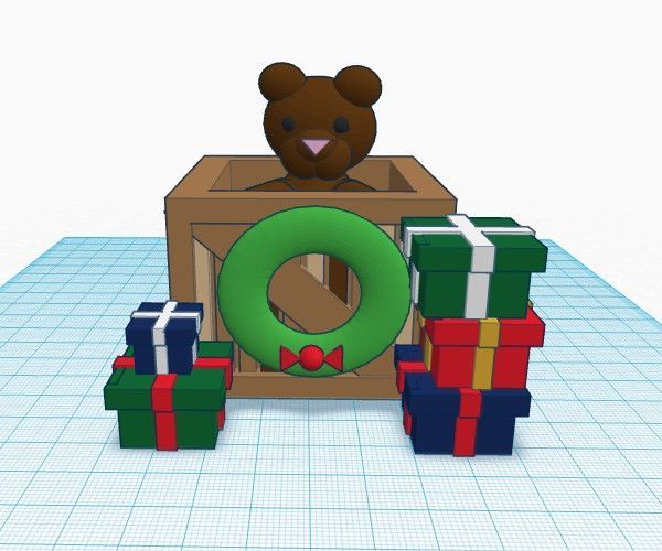 Christmas Bear Ornament