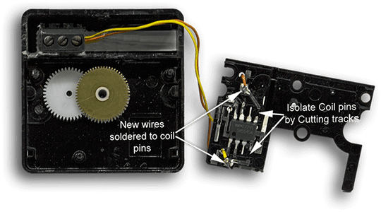 Quartz Clock Movement Modification