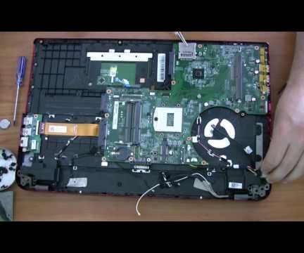 How to Replace the Motherboard in a Qosmio X70