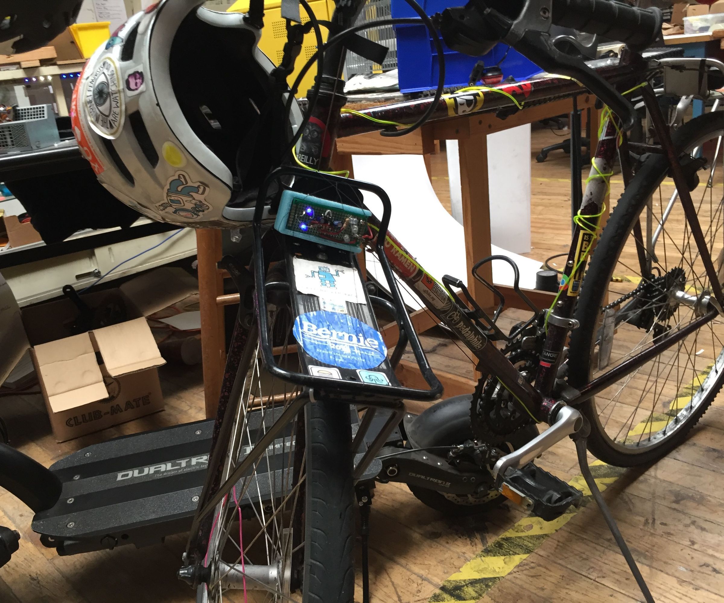 Astable Multivibrating Bicycle Light