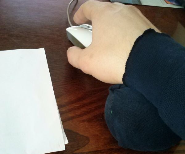 Simple DIY Wrist Rest Out of Balloon and Sock 3 Steps Instructables