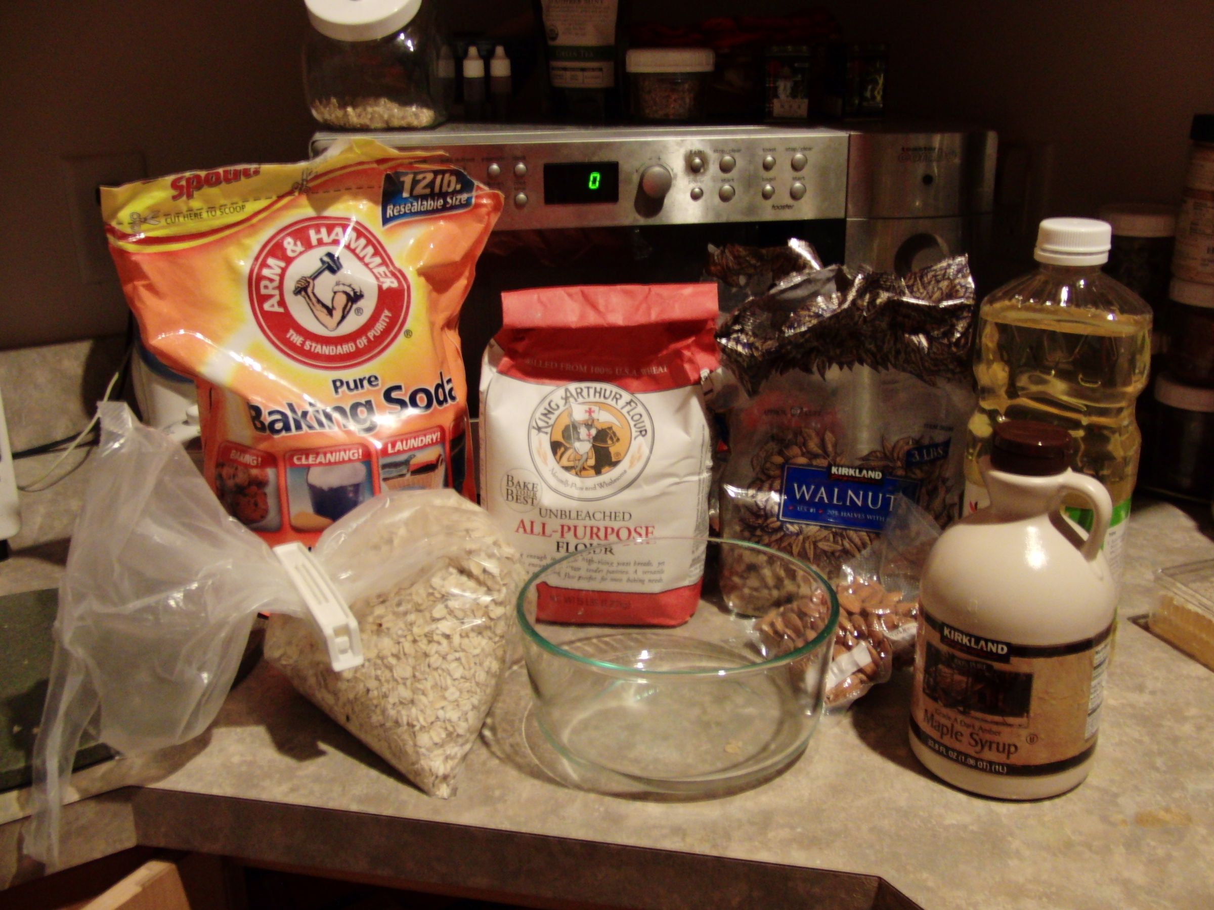 Almond and Walnut Cookies