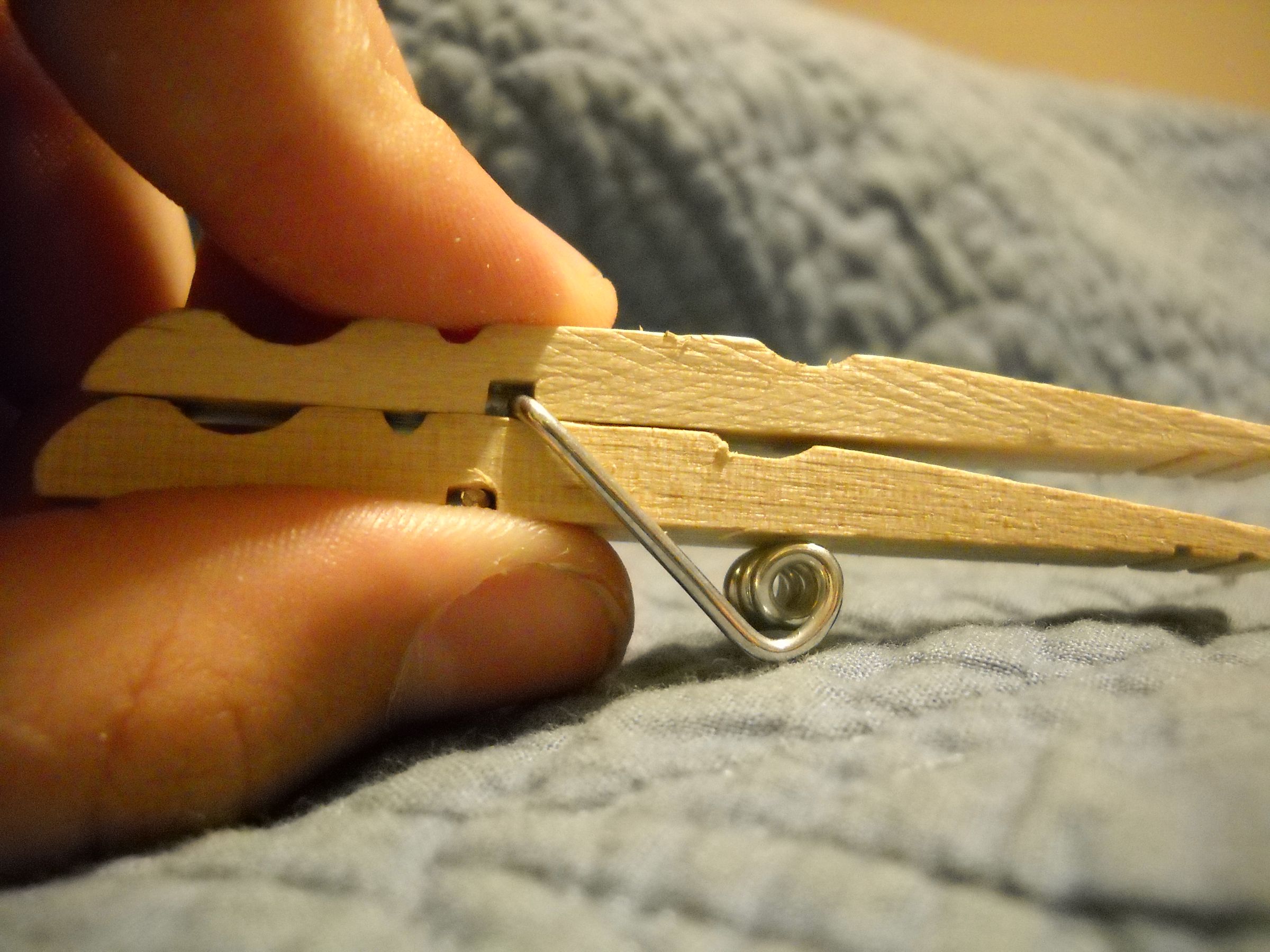 How to Make a Quick and Easy Clothespin Gun 7 Steps Instructables