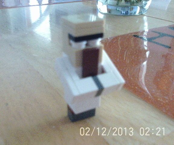 Lego Minecraft villager