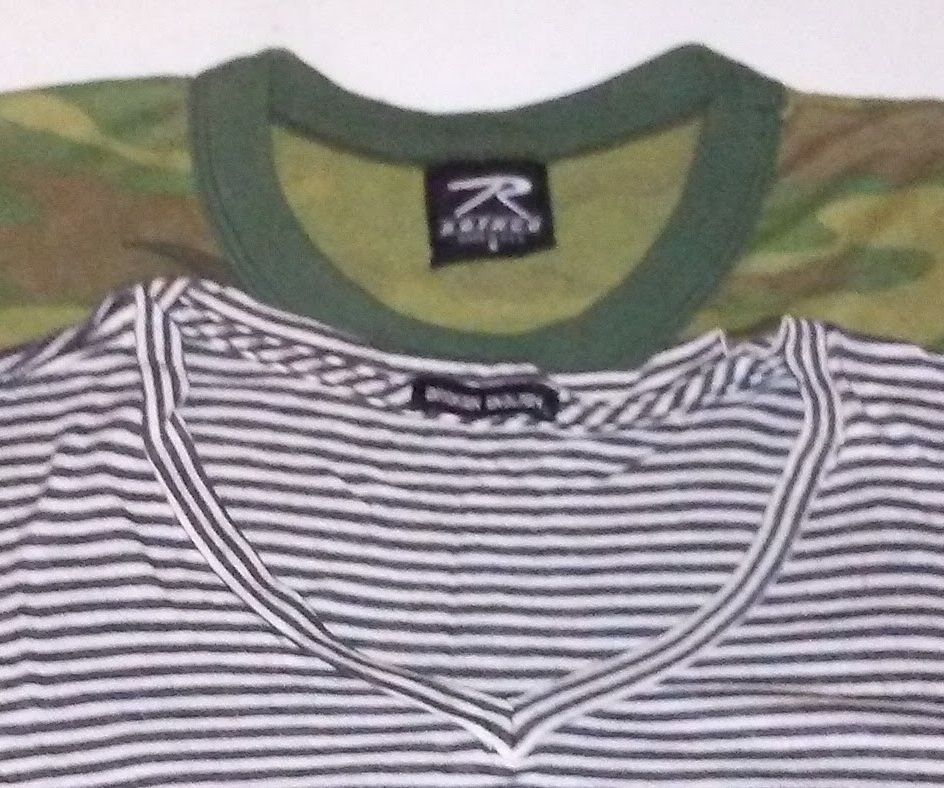 Crew Neck to V Neck Collar Switch-a-Roo