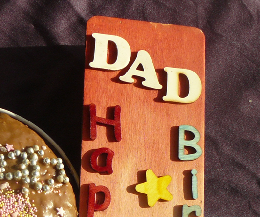 Transfering Image Onto Wood to Make a Rustic Birthday Card