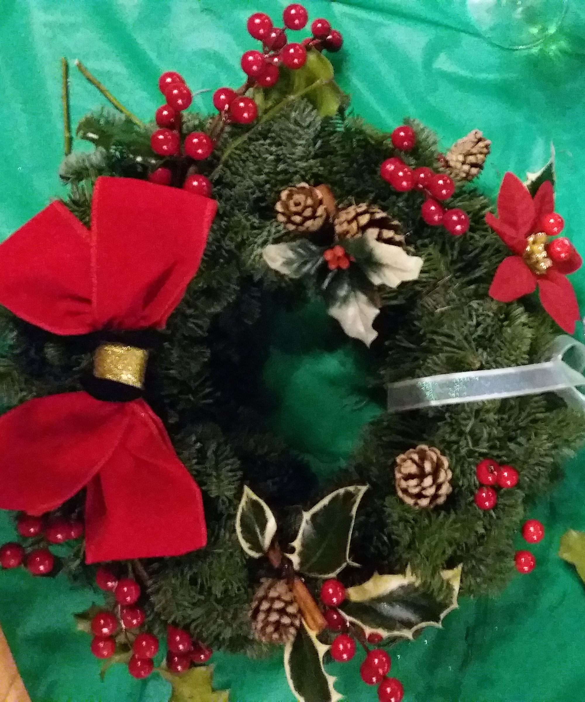Traditional Natural Christmas Wreath