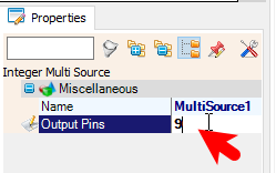 In Visuino Set Components