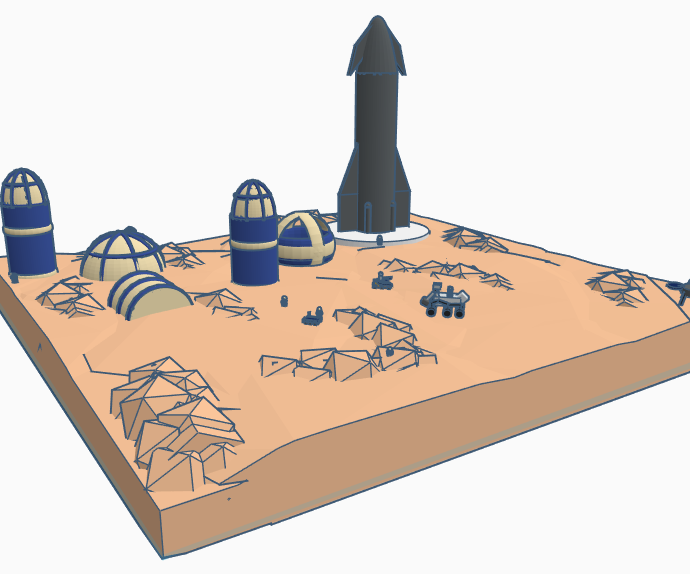 Martian Colony LBLC.1