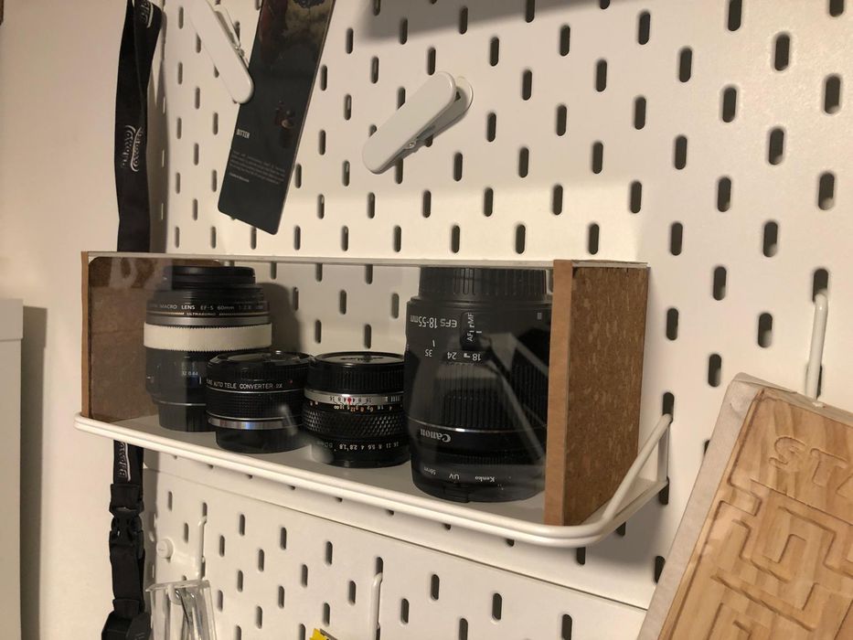 Easy and Cheap Display Cover for Ikea Display SKÅDIS Shelf : 4 Steps ...