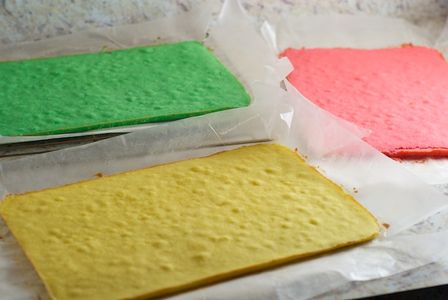 Prepare Layers for Baking and Bake