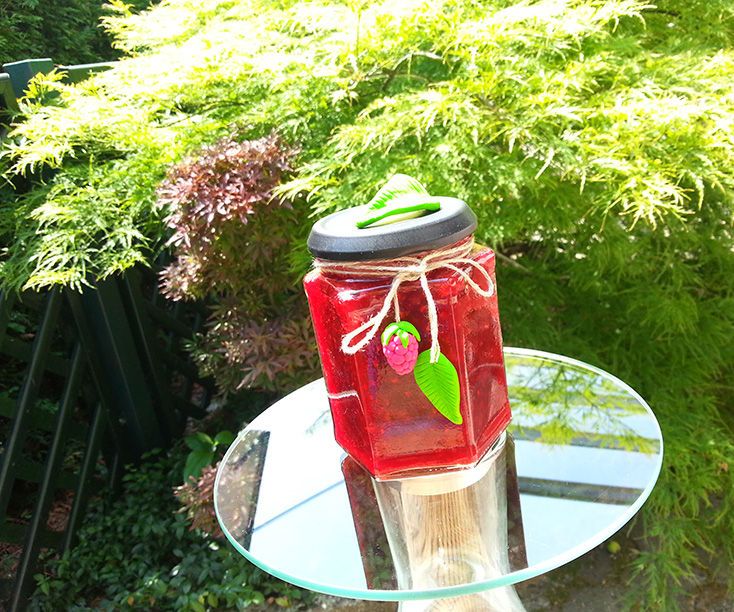 Raspberry Ornament for Jewlary and Jam Decoration