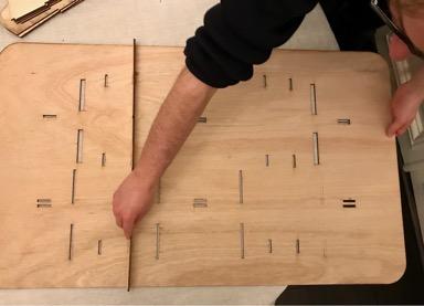 Put the Crosspieces (1/2)