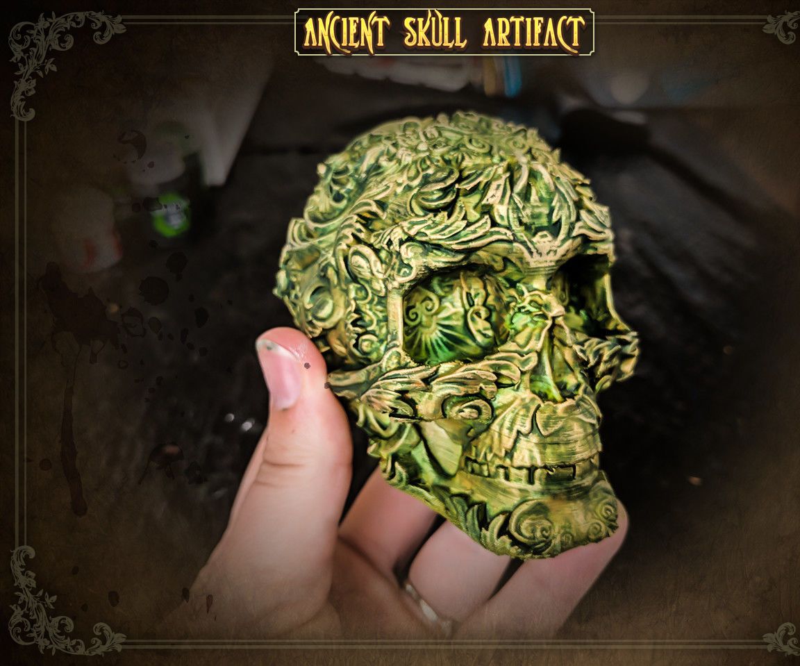 Creating and Painting an Ancient Artifact