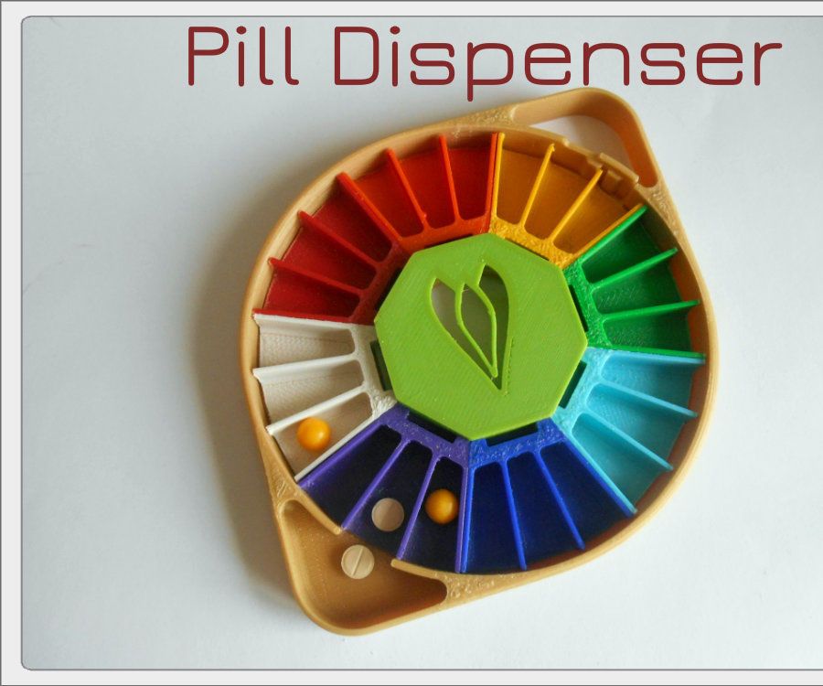 3d Printed Pill Dispenser