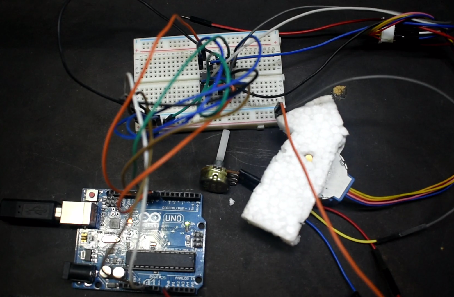 Arduino Tutorial - Stepper Motor Control With Potentiometer : 5 Steps ...