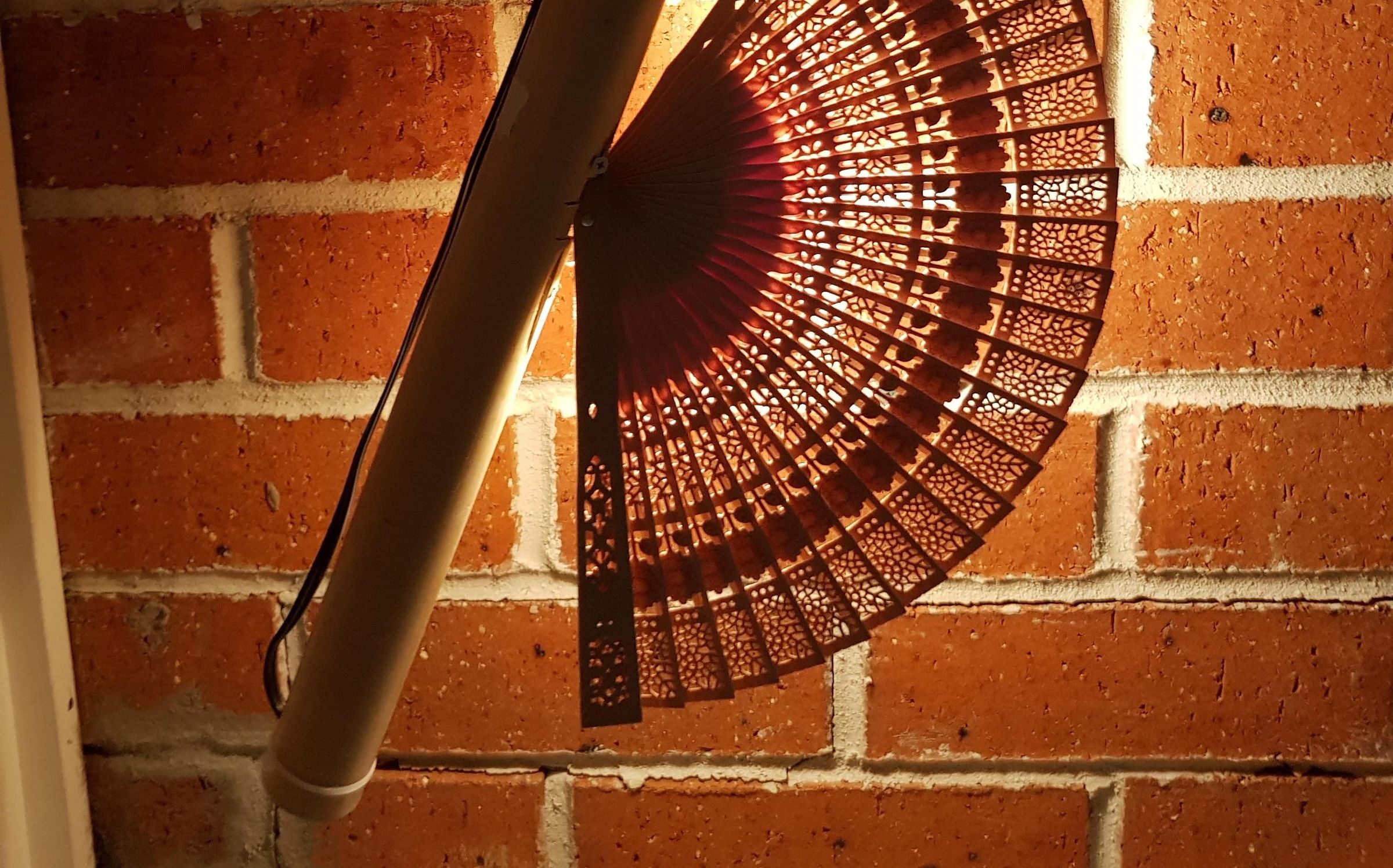 Bamboo Fan Night Light
