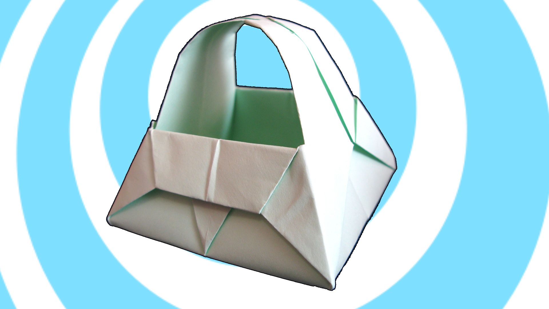 Easter Origami Basket Tutorial