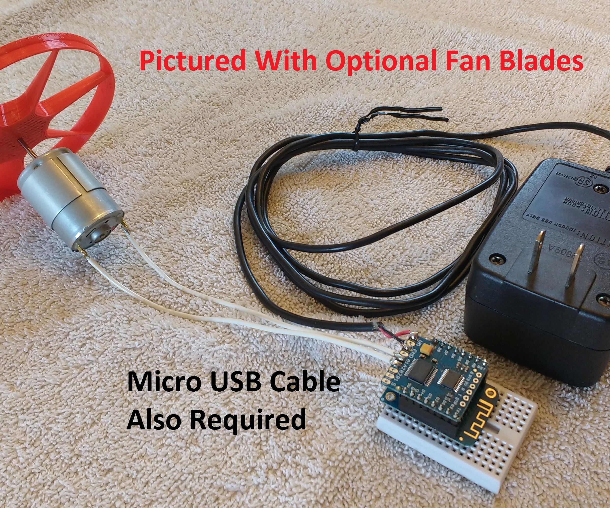 Low Cost WiFi-Controlled Motor Using Lolin D1 Mini With ESP8266 Processor