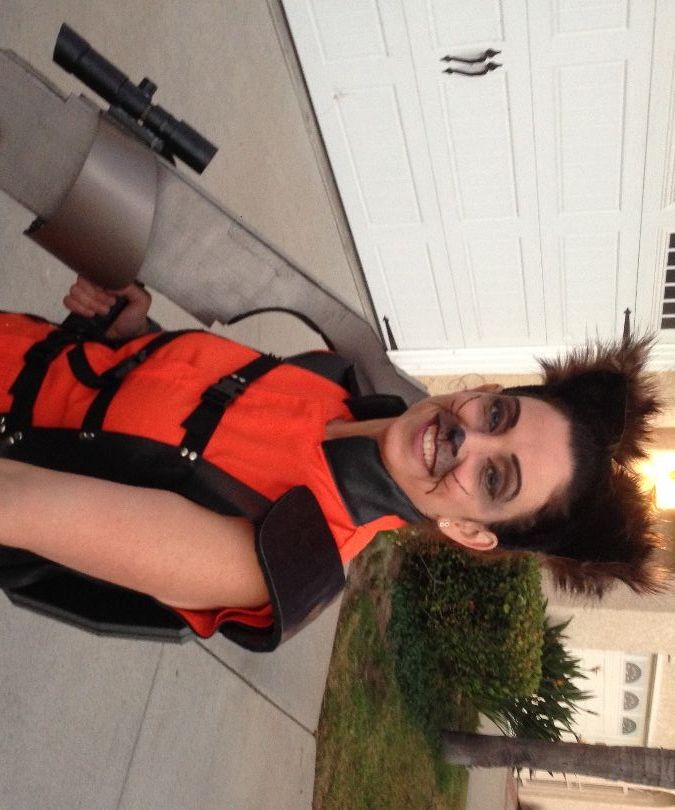 DIY Rocket Raccoon Costume