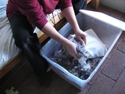 Fur Stuffing Bag