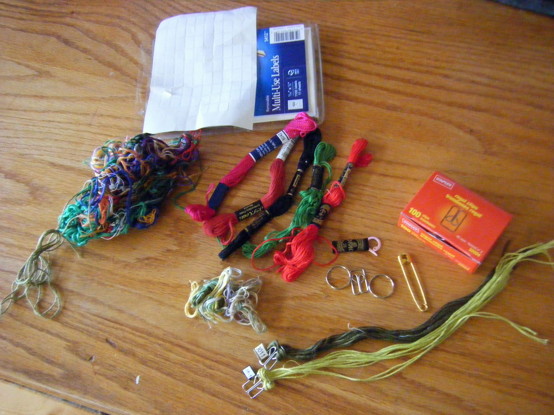 Organize Your Embroidery Floss (first Steps)