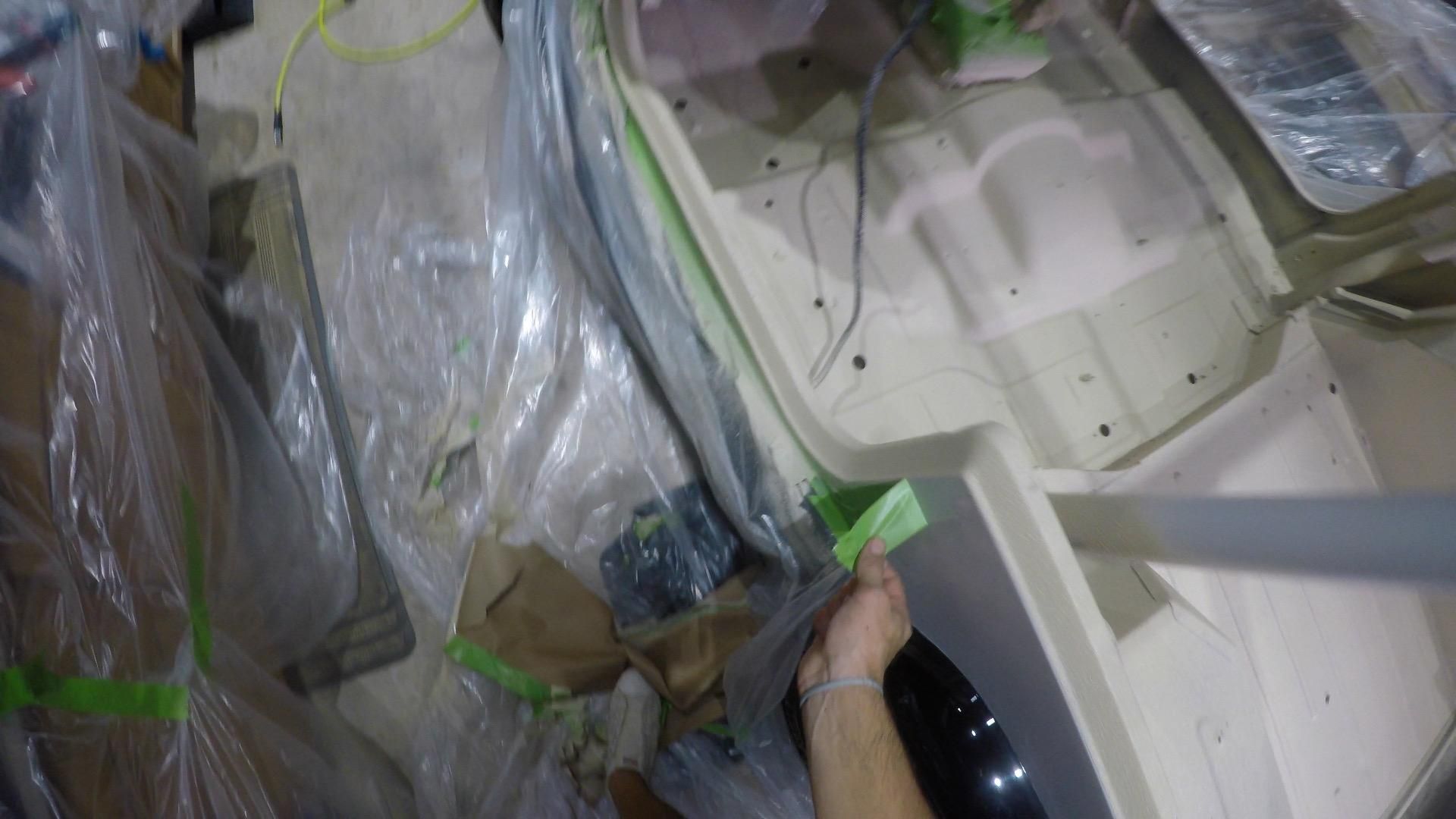 DIY Spray Bedliner for Jeep Wrangler Interior Floor 14 Steps (with