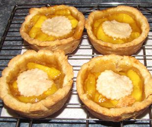 Simply Scrumptious Peach Tarts
