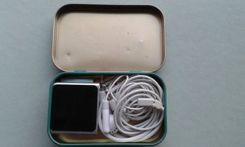 IPOD Storage Tin or Hiding Place