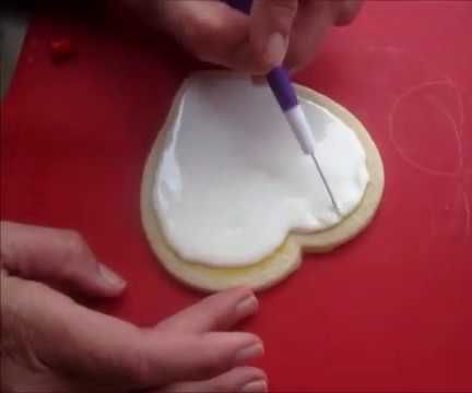Flooding a Sugar Cookie-Video