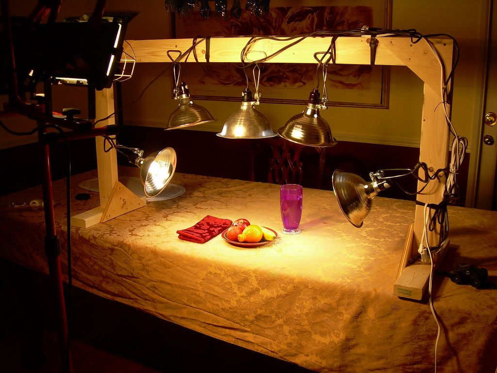 How to Build a Food Photography Light Stand