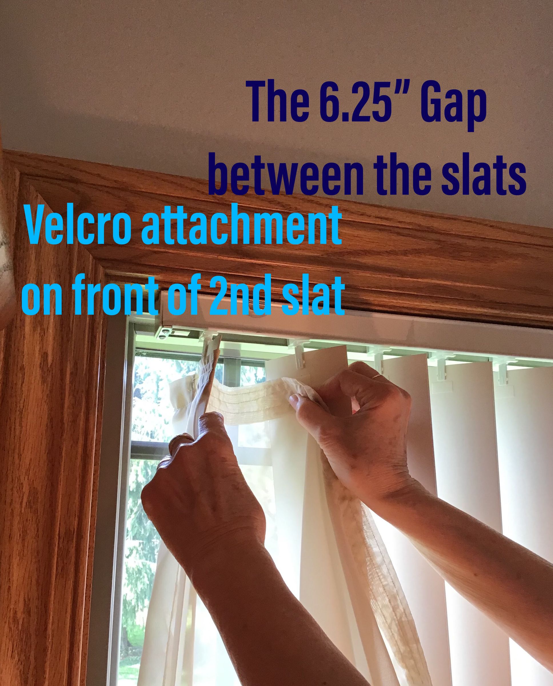 Sheer Fabric Covered Vertical Blinds 7 Steps Instructables