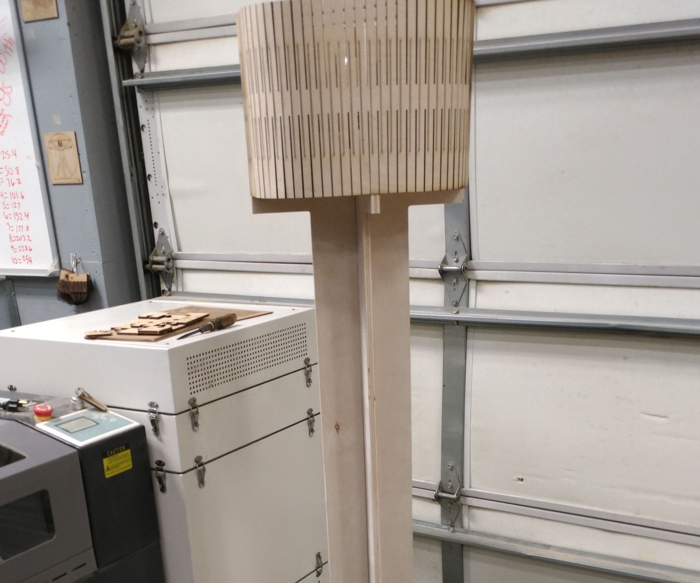 Simple CNC Lamp