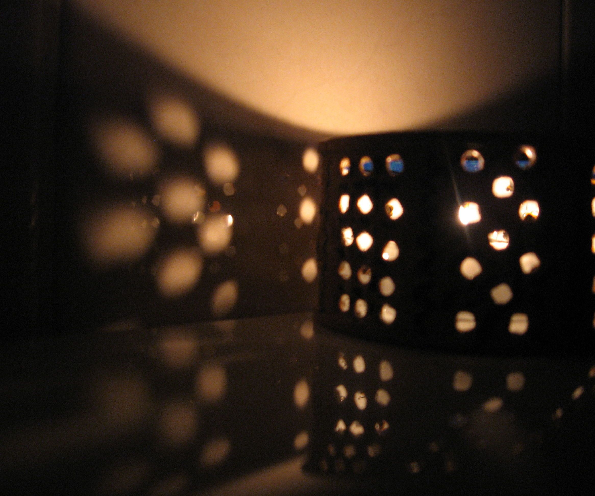 Candle Holder From Upcycled Can