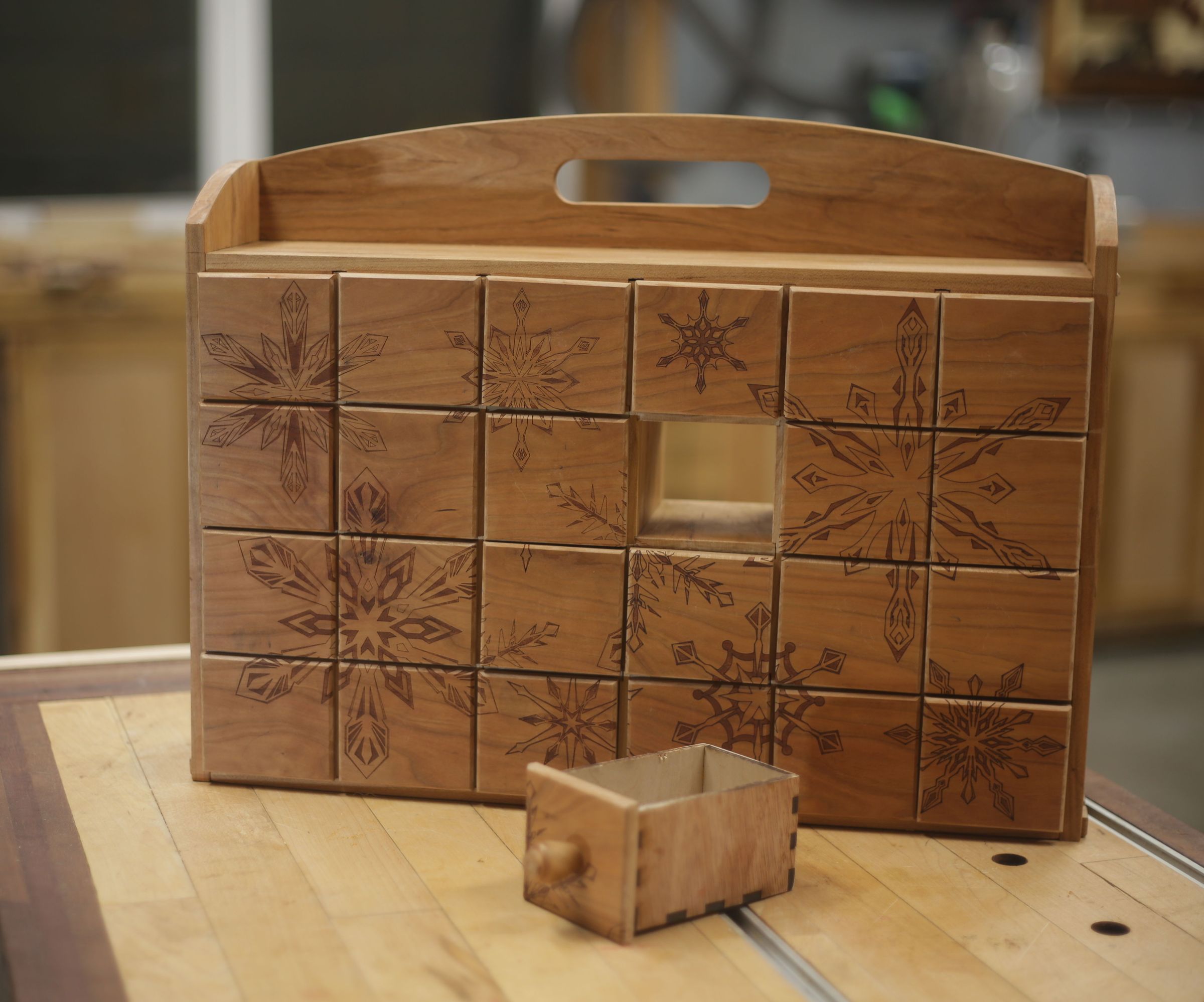 Advent Calendar / Apothecary Cabinet 