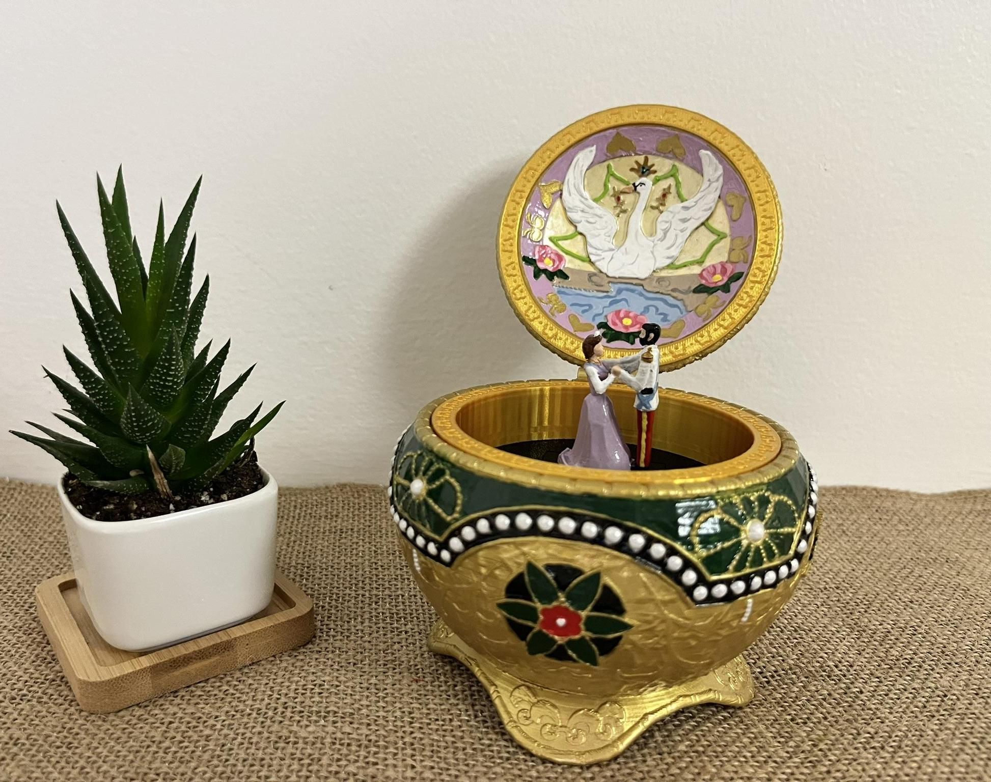 3D Printed Anastasia Music Box